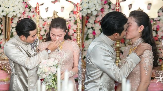 Ngọc Lan bật khóc nức nở, Thanh Bình ngọt ngào hôn bà xã