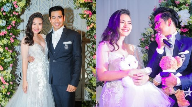 Cô dâu Ngọc Lan khóc - cười khi được Thanh Bình cầu hôn trên sân khấu