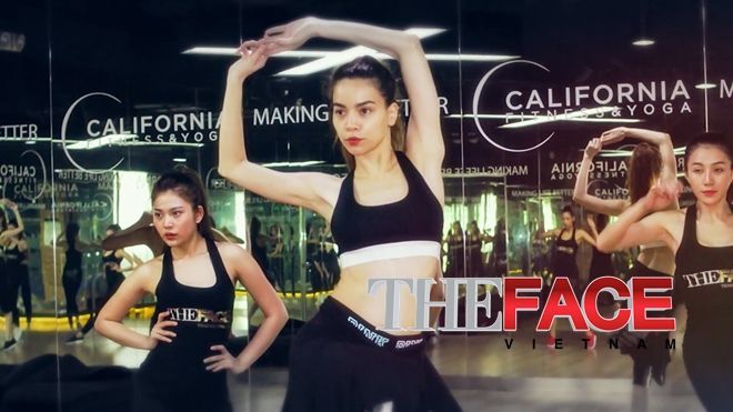 Trước giờ G, HLV Hồ Ngọc Hà khoe dáng chuẩn cùng team The Face