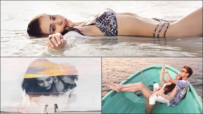 'Mướt mắt' nhìn MLee khoe trọn body 'đồng hồ cát' bên Soobin Hoàng Sơn