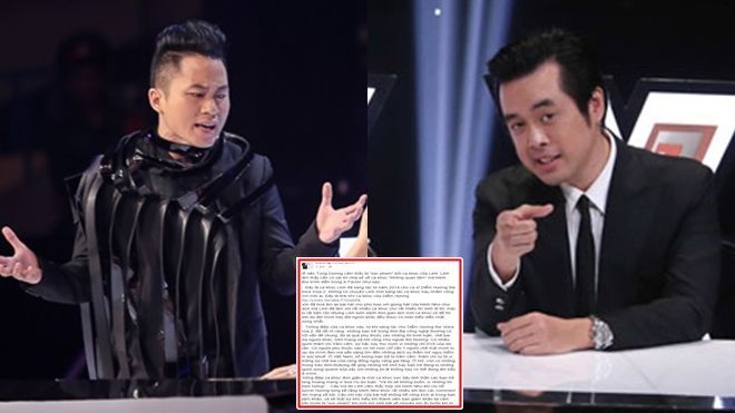 Dương Khắc Linh phản pháo khi bị cho là xúc phạm Tùng Dương bằng ca khúc 'Không quan tâm'