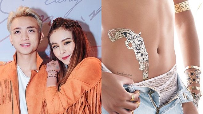 Chỉ cần xăm hình ánh kim, mọi cô gái đều tỏa sáng như Mlee