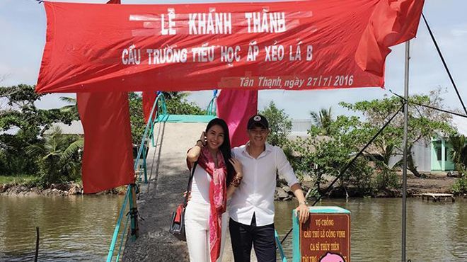 Đừng vội 'ném đá', hãy nhìn vào chiếc cầu của Thủy Tiên - Công Vinh