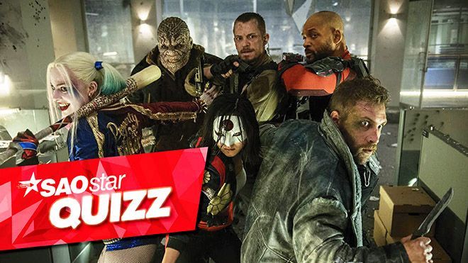 Saostar Quizz: Bạn là nhân vật nào trong phim Suicide Squad (Biệt đội Cảm tử)?