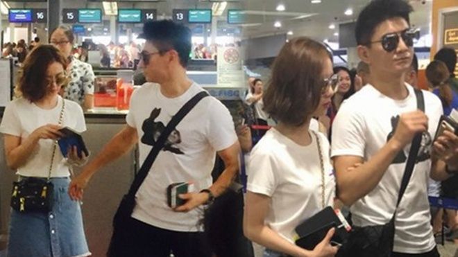 Ngô Kỳ Long, Lưu Thi Thi đáp máy bay sang Bali dự cưới Lâm Tâm Như