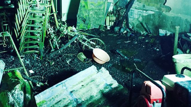 6 người trong gia đình chết cháy lúc rạng sáng