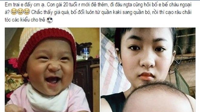 Cách nhau 20 tuổi, hai chị em bị hiểu nhầm thành hai mẹ con