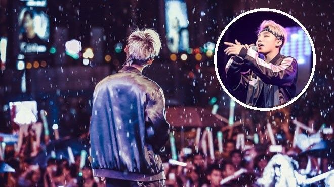 Thương fan, Sơn Tùng dầm mưa hát 2 ca khúc trong đêm nhạc hứa ‘chỉ hát 1 bài’