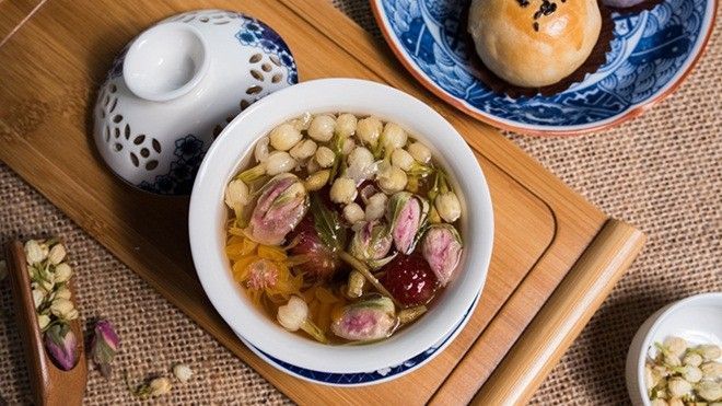 Muốn xinh đẹp bạn nhất định phải tới thiên đường trà phương Đông trên phố Nguyễn Huệ