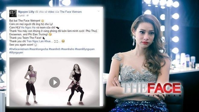 Khi tất cả khán giả đang tiếc nuối, Lilly Nguyễn đã phản ứng bất ngờ như thế này