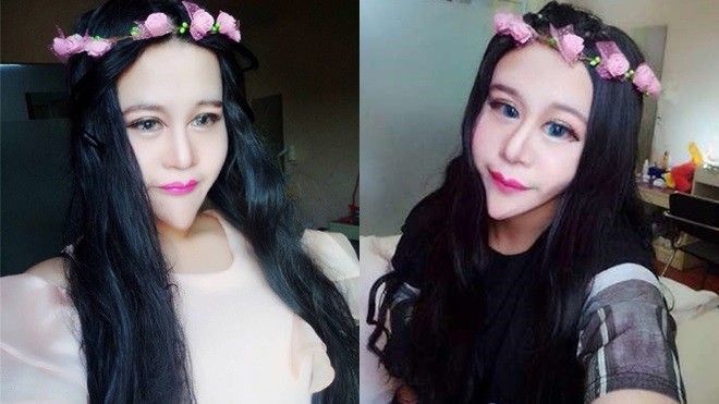 Cô gái 'mặt rắn' tự nhận mình là hot girl đẹp nhất Trung Quốc