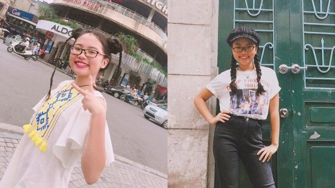 13 tuổi, Phương Mỹ Chi đã thực sự trở thành thiếu nữ xinh đẹp