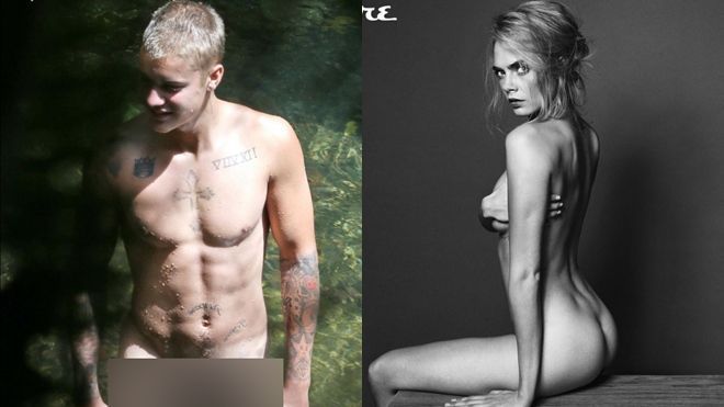 Nhìn lại những lần khoe thân 'bỏng mắt' của sao