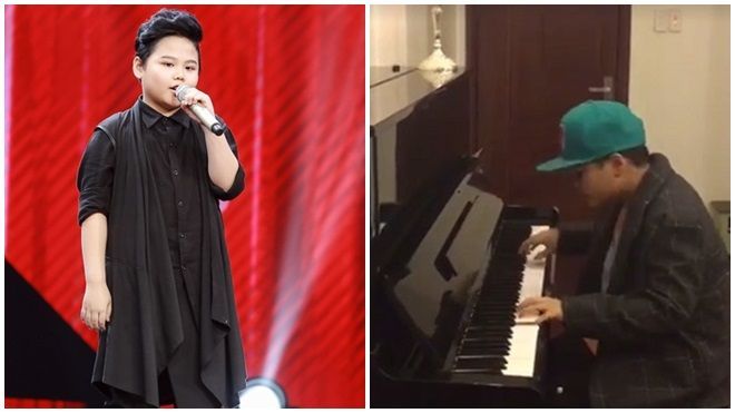 Hoàng Minh The Voice Kids trổ tài đánh piano phiêu cùng hit 'Đông' của Vũ Cát Tường