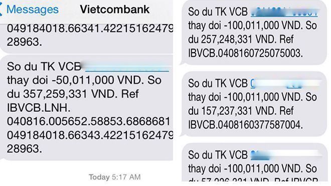 Chủ thẻ Vietcombank bỗng dưng mất 500 triệu đồng chỉ qua một đêm
