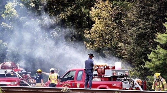 Máy bay rơi khi hạ cánh, 6 người chết ở Mỹ