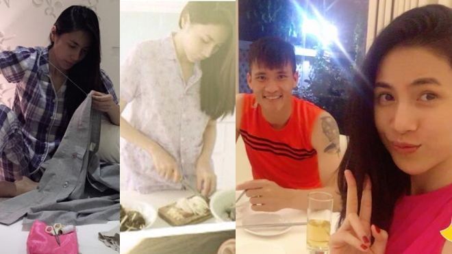Không ai khác, Thủy Tiên chính là người vợ đảm đang nhất nhì showbiz