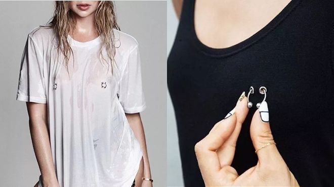 Sau khi Kendall Jenner xỏ khuyên ngực, dân tình đổ xô diện áo xỏ khuyên siêu độc đáo