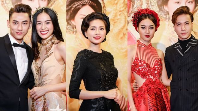 365 hội ngộ lần cuối, Lan Ngọc - Hạ Vi khoe hai sắc thái thiện - ác trên thảm đỏ 'Tấm Cám'