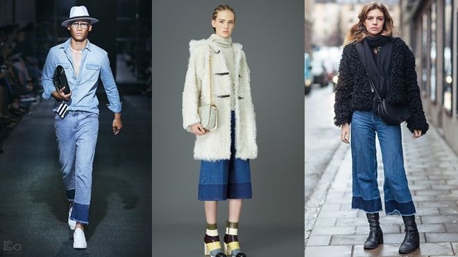 Two-tone jeans - Item 'cool ngầu' cần tậu ngay trong mùa này