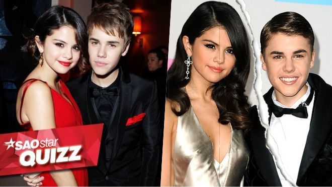 Saostar Quizz: Bạn hiểu rõ 'cặp đôi thị phi' Justin Bieber - Selena Gomez đến đâu?