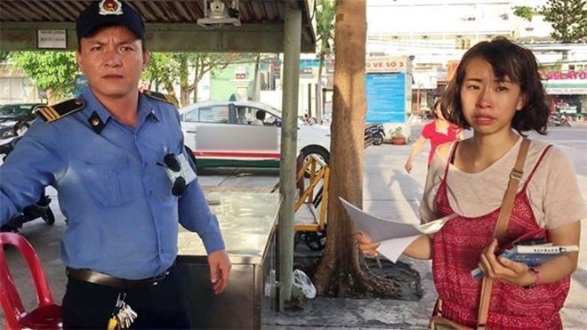 Cô gái Hàn Quốc khóc nấc vì bị trộm hết giấy tờ khi tới Vũng Tàu du lịch