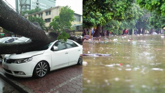 Miền Bắc vẫn ngập sâu, 11 người chết, mất tích do mưa bão