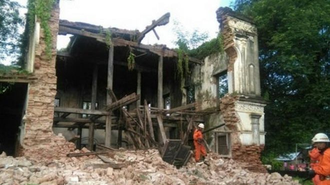 Động đất ở Myanmar: 4 người chết, 68 ngôi chùa bị phá h​ủy