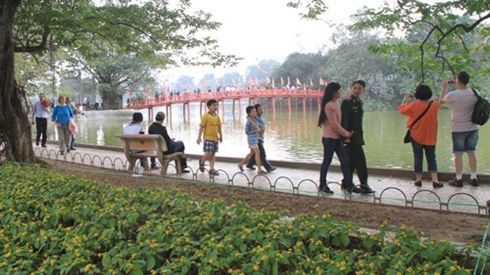 Khu vực hồ Gươm sẽ thành không gian đi bộ từ 1/9