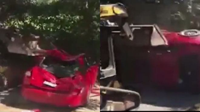 Bố nghiền nát xe sang vì bắt gặp con gái hẹn hò với bạn trai