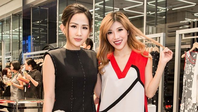Fashionista Trâm Nguyễn gợi cảm đọ dáng cùng Trang Pháp