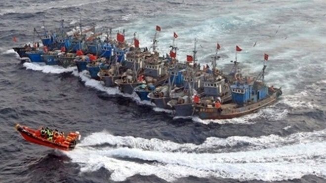 Thủ đoạn tận diệt hải sản khắp thế giới của ngư dân Trung Quốc