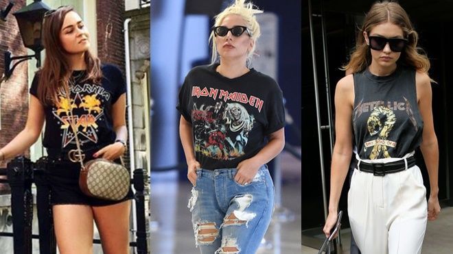 Graphic tee - mẫu áo hoài cổ tăng nhiệt ngày trở lại