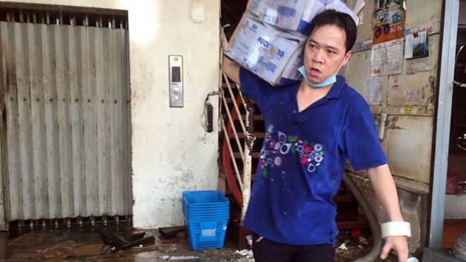 Cháy Co.opmart, tiểu thương chợ An Đông tháo chạy