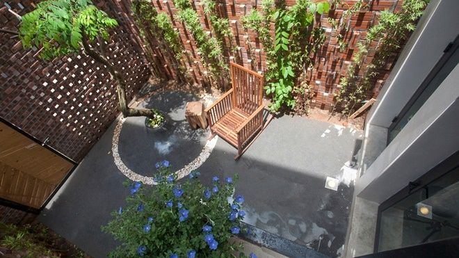 Thiết kế nhà gạch giữa lòng thủ đô Hà Nội gây ấn tượng quốc tế