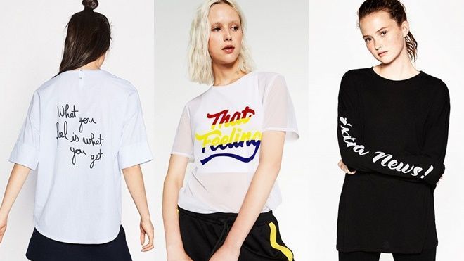 Zara biến tấu thế nào với loạt áo thun hot trend mới của mình