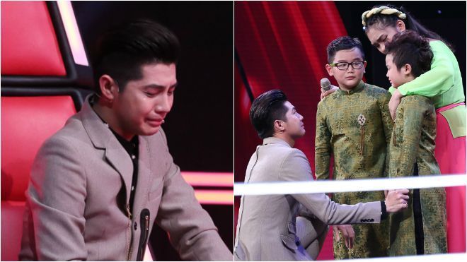 Vòng Đối đầu: Mạnh mẽ đến đâu thì HLV Noo Phước Thịnh cũng đã phải bật khóc