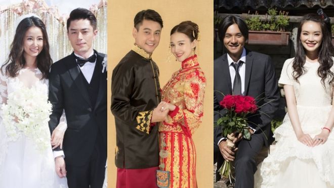 Chưa bao giờ showbiz Hoa ngữ lại rộn ràng đám cưới đến vậy
