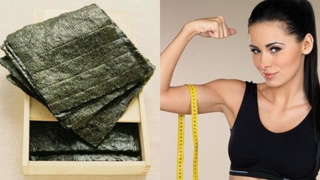 Rong biển có thể giúp bạn giảm mỡ bắp tay, bạn tin không?