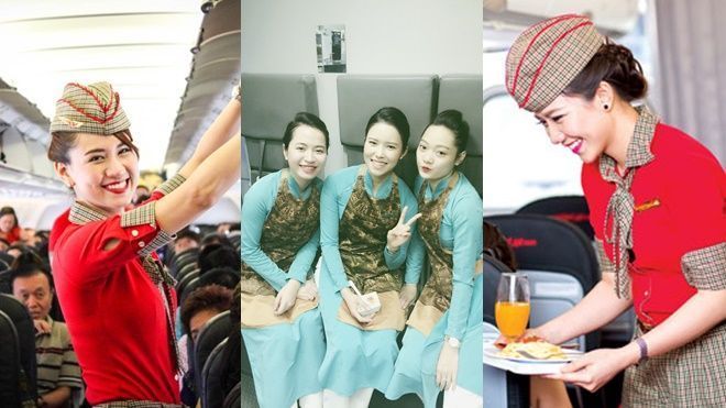 Vẻ đẹp thanh lịch, tinh tế của những nữ tiếp viên hàng không Việt Nam