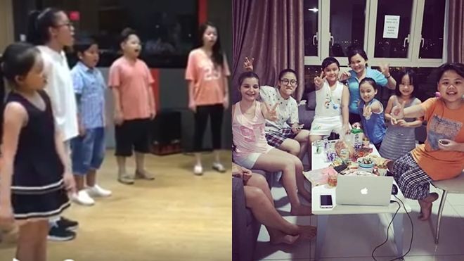 Khoảnh khắc tập luyện ngọt ngào tình thầy trò của Vũ Cát Tường cùng top 6