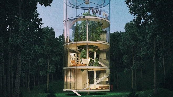 Nhà ống…lộ thiên: tràn ngập ánh sáng và độc tôn giữa tự nhiên