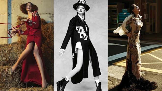 'Điểm mặt' những bộ ảnh độc đáo trên các tạp chí thời trang tháng 9