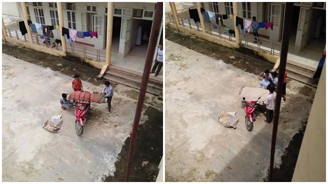 Thêm một vụ chở xác cuốn chiếu bằng xe máy, bệnh viện vẫn làm ngơ?