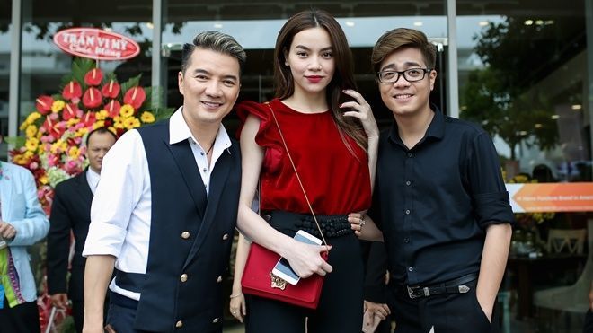 Hồ Ngọc Hà đưa trò cưng Bùi Anh Tuấn tham dự sự kiện