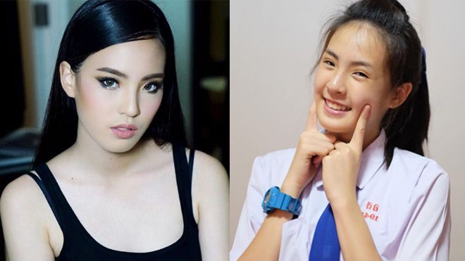 Những khoảnh khắc mặt mộc đúng tuổi của hot girl nhỏ nhất The Face Thái Lan