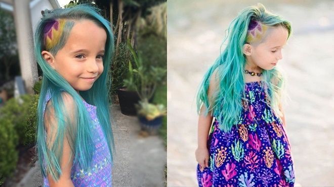 Mái tóc đặc biệt của cô nhóc 6 tuổi khiến cư dân instagram tranh cãi dữ dội