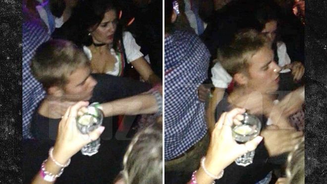 Justin Bieber nổi nóng, ẩu đả với người đàn ông lạ mặt trong hộp đêm