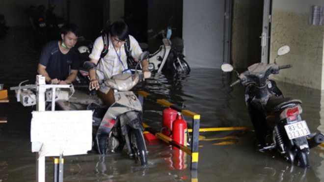 Sài Gòn tiếp tục mưa to trong 10 ngày tới