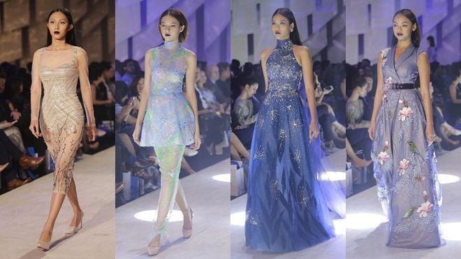 Hậu The Face, thầy trò Lan Khuê tái hợp 'cân' cả sàn diễn Elle show trong thiết kế Tuấn Trần